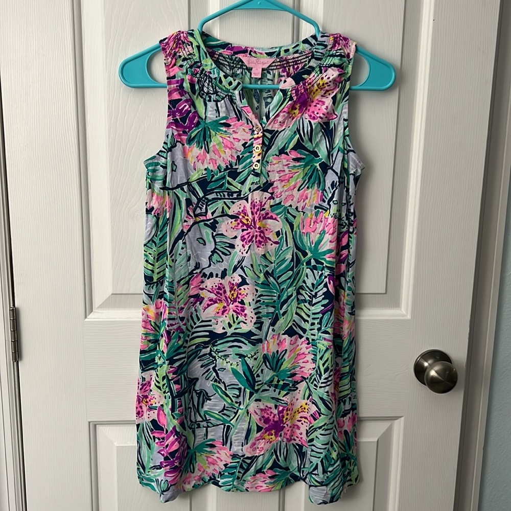 Lilly Pulitzer Essie Kids Girl XL Mini Dress EUC - Slathouse Soiree